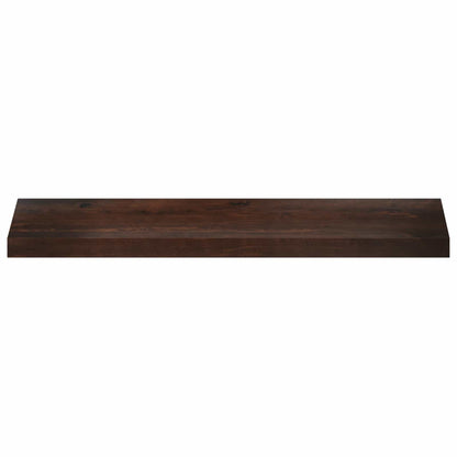Window Sills 2 pcs Dark Brown 90 x 30 x 2 cm Solid Beech Wood