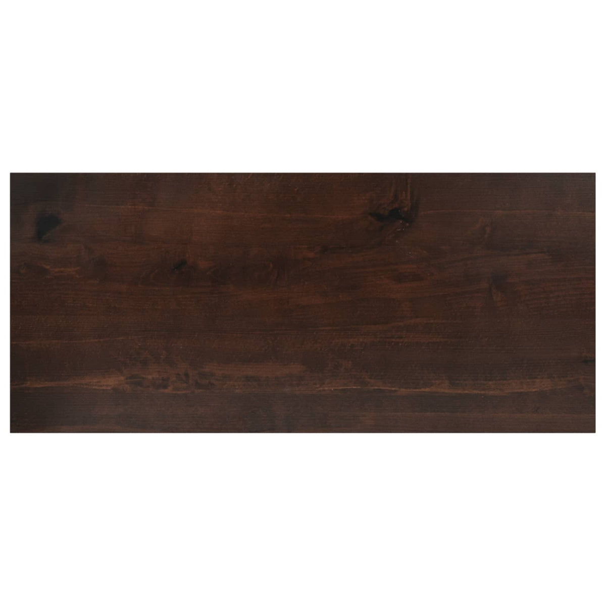 Window Sills 2 pcs Dark Brown 100 x 40 x 2 cm Solid Beech Wood