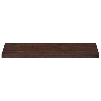 Window Sills 2 pcs Dark Brown 110 x 40 x 2 cm Solid Beech Wood