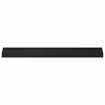 Window Sills 2 pcs Black 90 x 15 x 2 cm Solid Beech Wood
