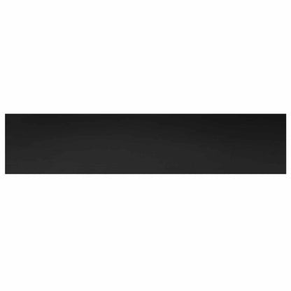 Window Sills 2 pcs Black 80x 20 x 2 cm Solid Beech Wood