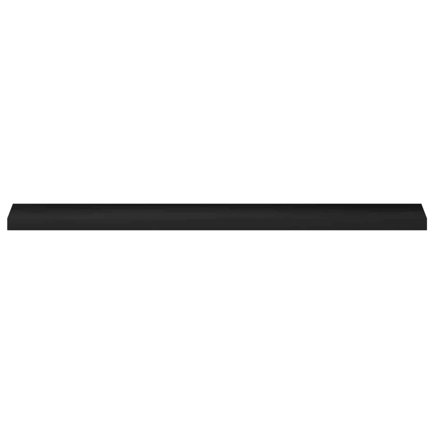 Window Sills 2 pcs Black 160 x 20 x 2 cm Solid Beech Wood