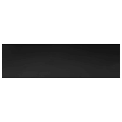 Window Sills 2 pcs Black 140 x 40 x 2 cm Solid Beech Wood