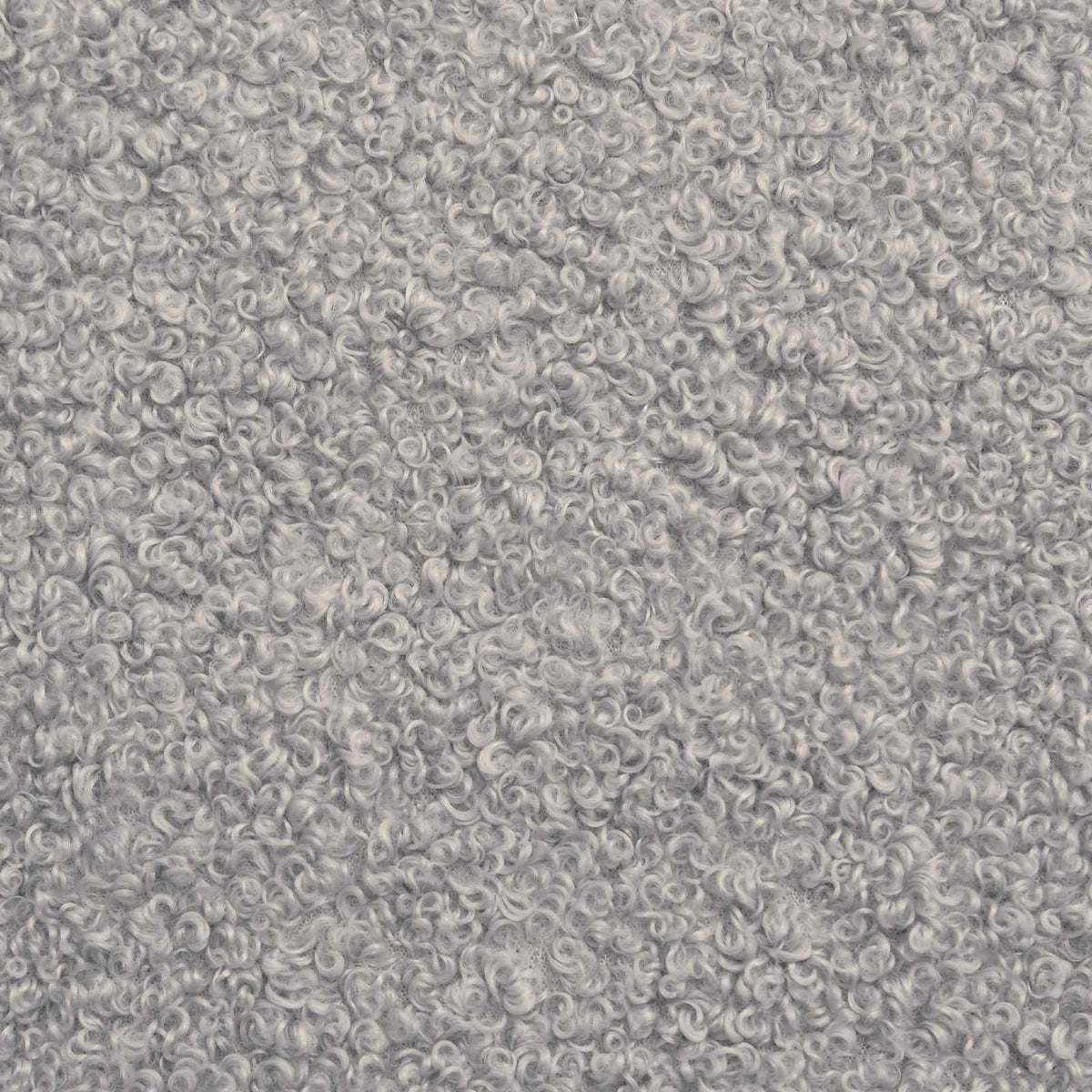 Armchair Light Grey Bouclé