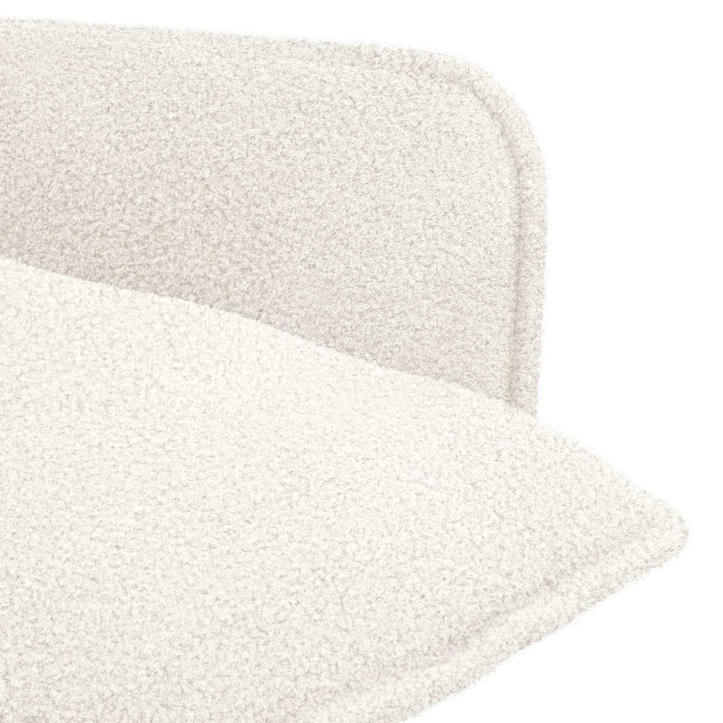 Armchair Cream Bouclé