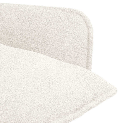 Armchair Cream Bouclé