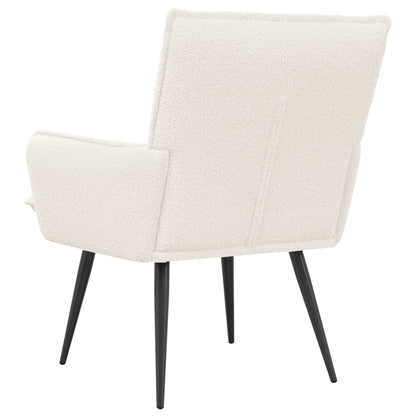 Armchair Cream Bouclé