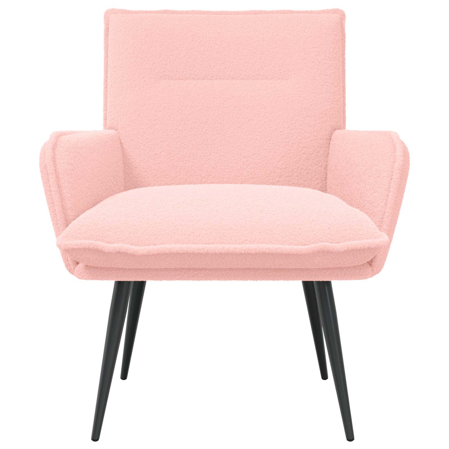 Armchair Pink Bouclé