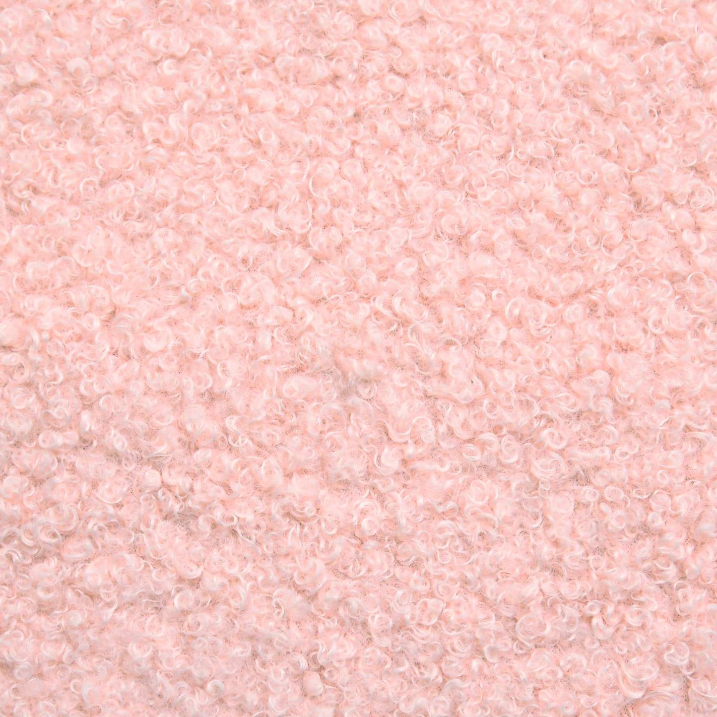 Armchair Pink Bouclé