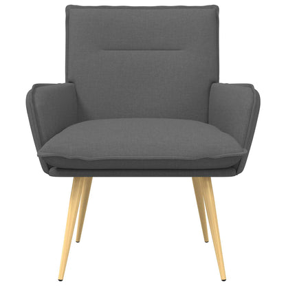 Armchair Dark Grey Fabric