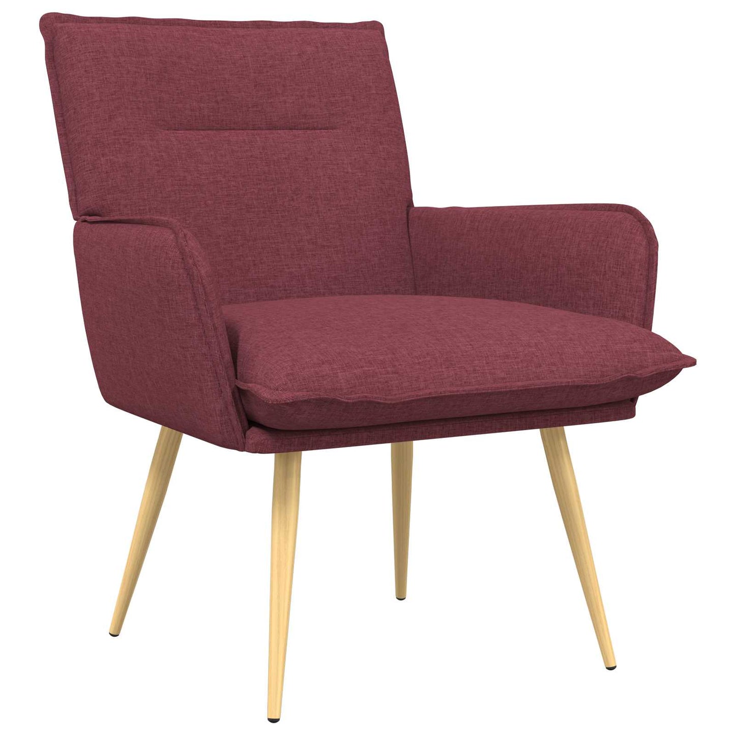 Armchair Wine Red Fabric