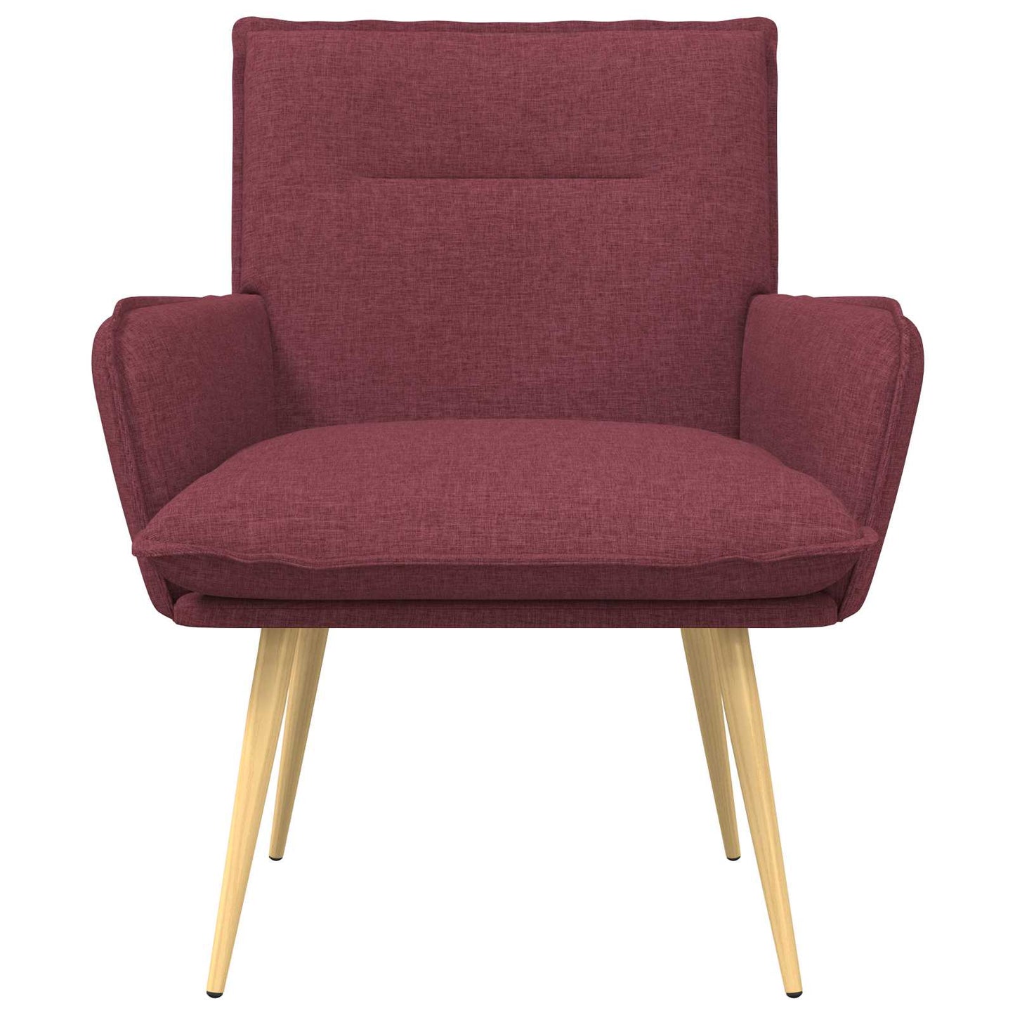 Armchair Wine Red Fabric