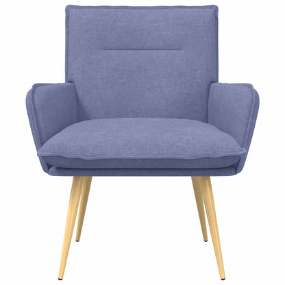 Armchair Jeans Blue Fabric