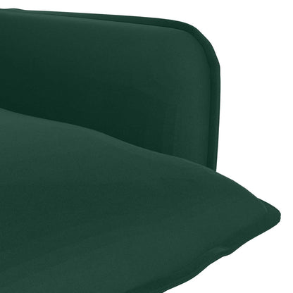 Armchair Dark Green Velvet