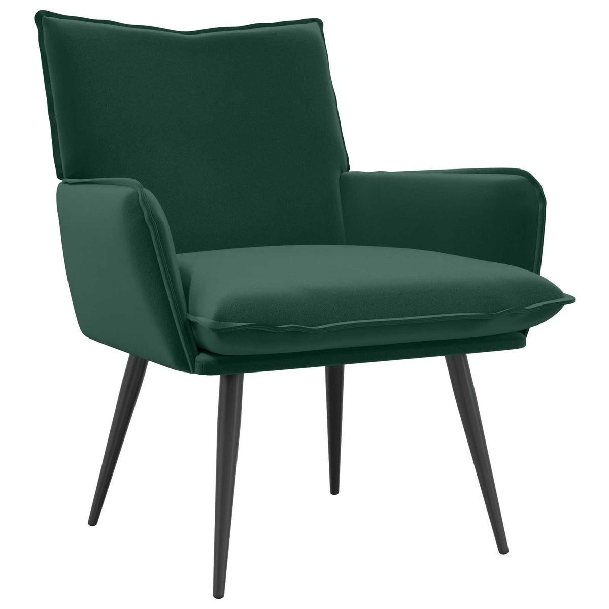 Armchair Dark Green Velvet