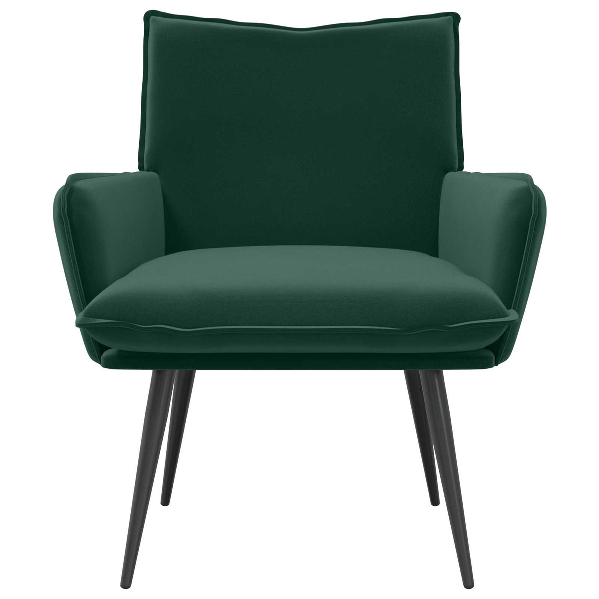 Armchair Dark Green Velvet