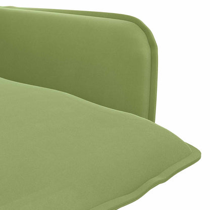 Armchair Light Green Velvet
