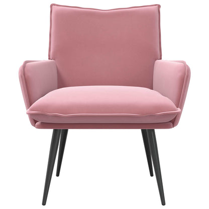 Armchair Pink Velvet