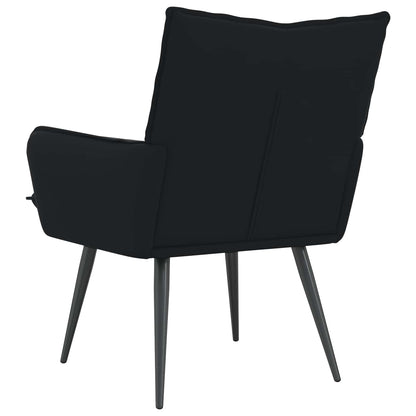Armchair Black Velvet