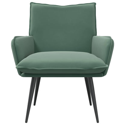 Armchair Sea Green Velvet