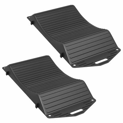 Tyre Savers 2 pcs Black 44 x 20 x 4 cm PP