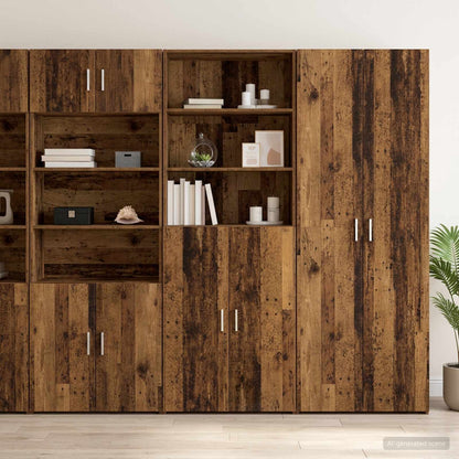 Highboard Old Wood 70 x 42.5 x 185 cm Engineered Wood