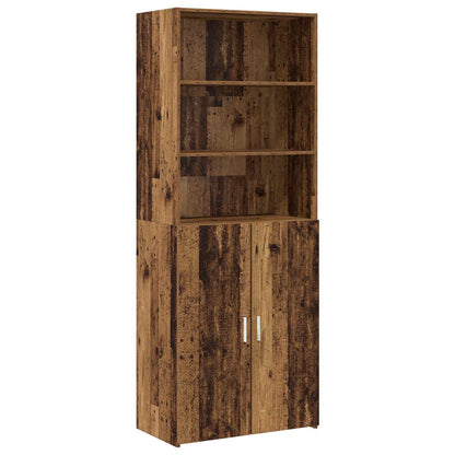 Highboard Old Wood 70 x 42.5 x 185 cm Engineered Wood