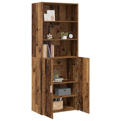 Highboard Old Wood 70 x 42.5 x 185 cm Engineered Wood