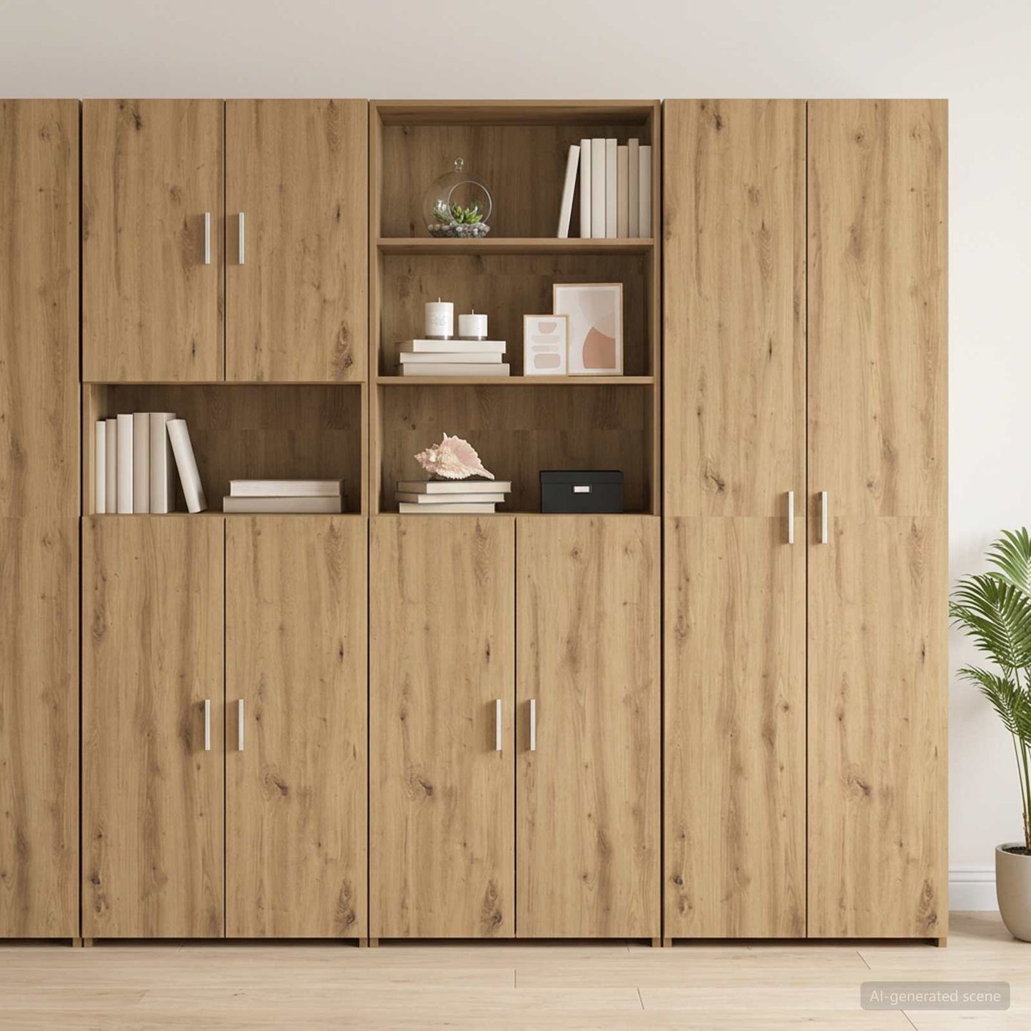 Highboard Artisan Oak 70 x 42.5 x 185 cm Engineered Wood