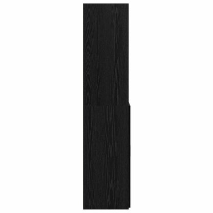 Bookcase Black oak 30 x 42.4 x 185.2 cm