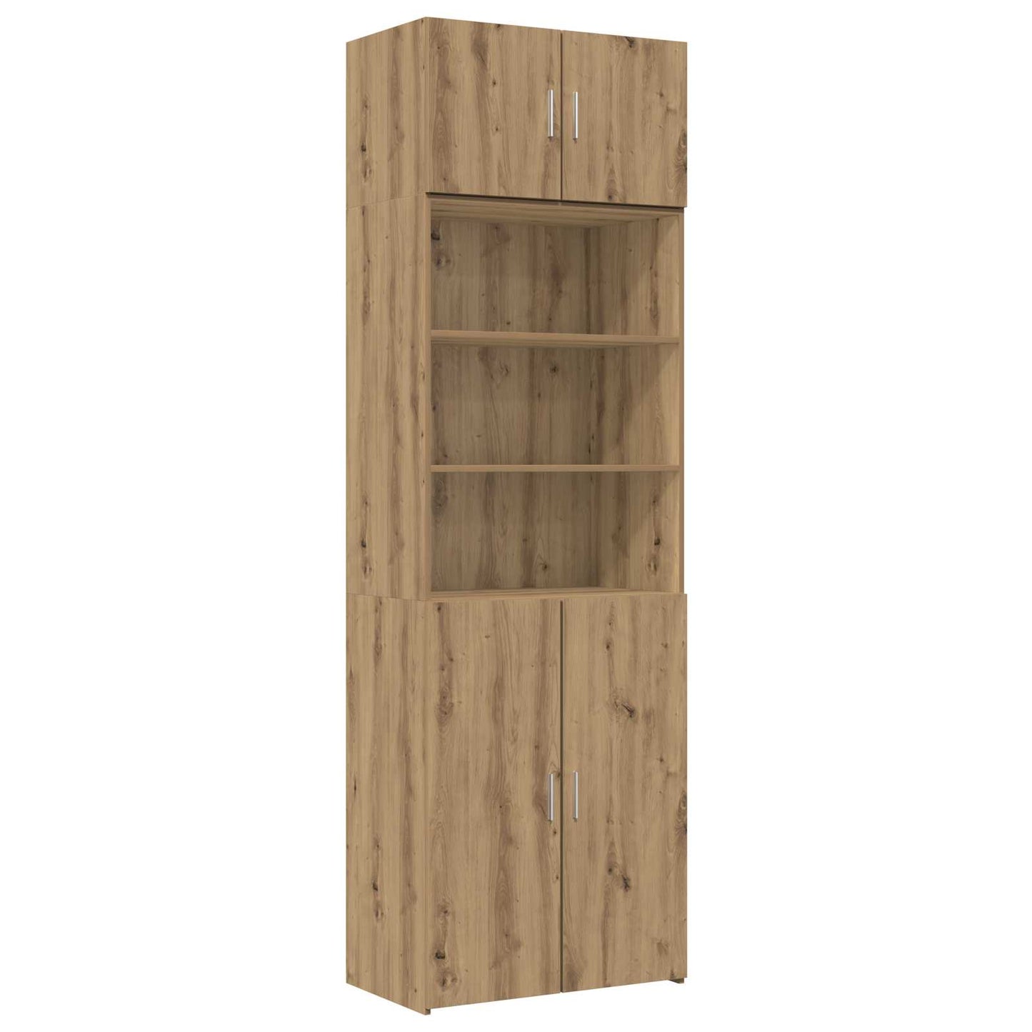 Storage Cabinet with Shelves Artisan Oak 70 x 42.5 x 225 cm