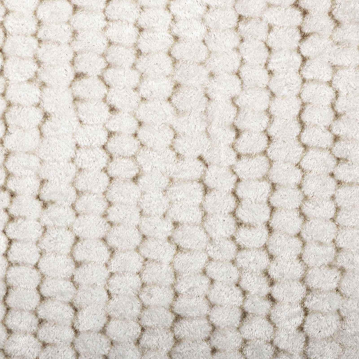 Rug Cream 80 x 150 cm 100% Polyester 3 mm Washable