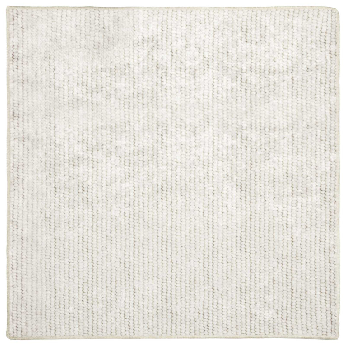 Rug Cream 100 x 100 cm 100% Polyester 3 mm Washable