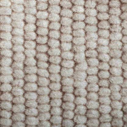 Rug Beige 50 x 100 cm 100% Polyester 3 mm Washable