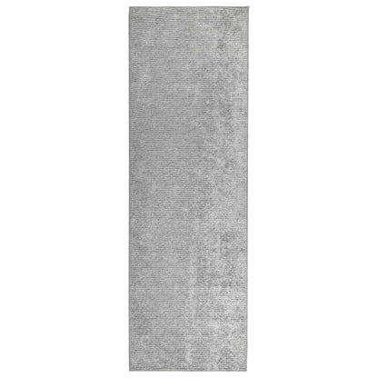 Rug Grey 100 x 150 cm 100% Polyester 3 mm Washable