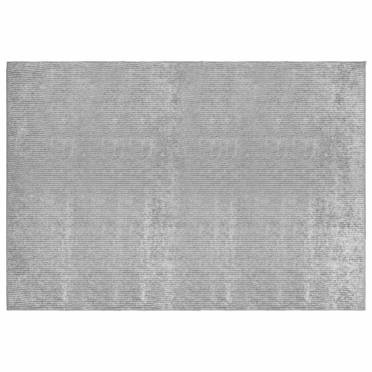 Rug Grey 120 x 180 cm 100% Polyester 3 mm Washable