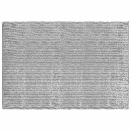Rug Grey 190 x 300 cm 100% Polyester 3 mm Washable