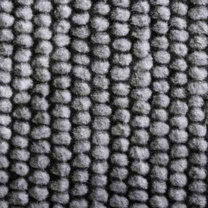 Rug Anthracite 50 x 100 cm 100% Polyester 3 mm Washable