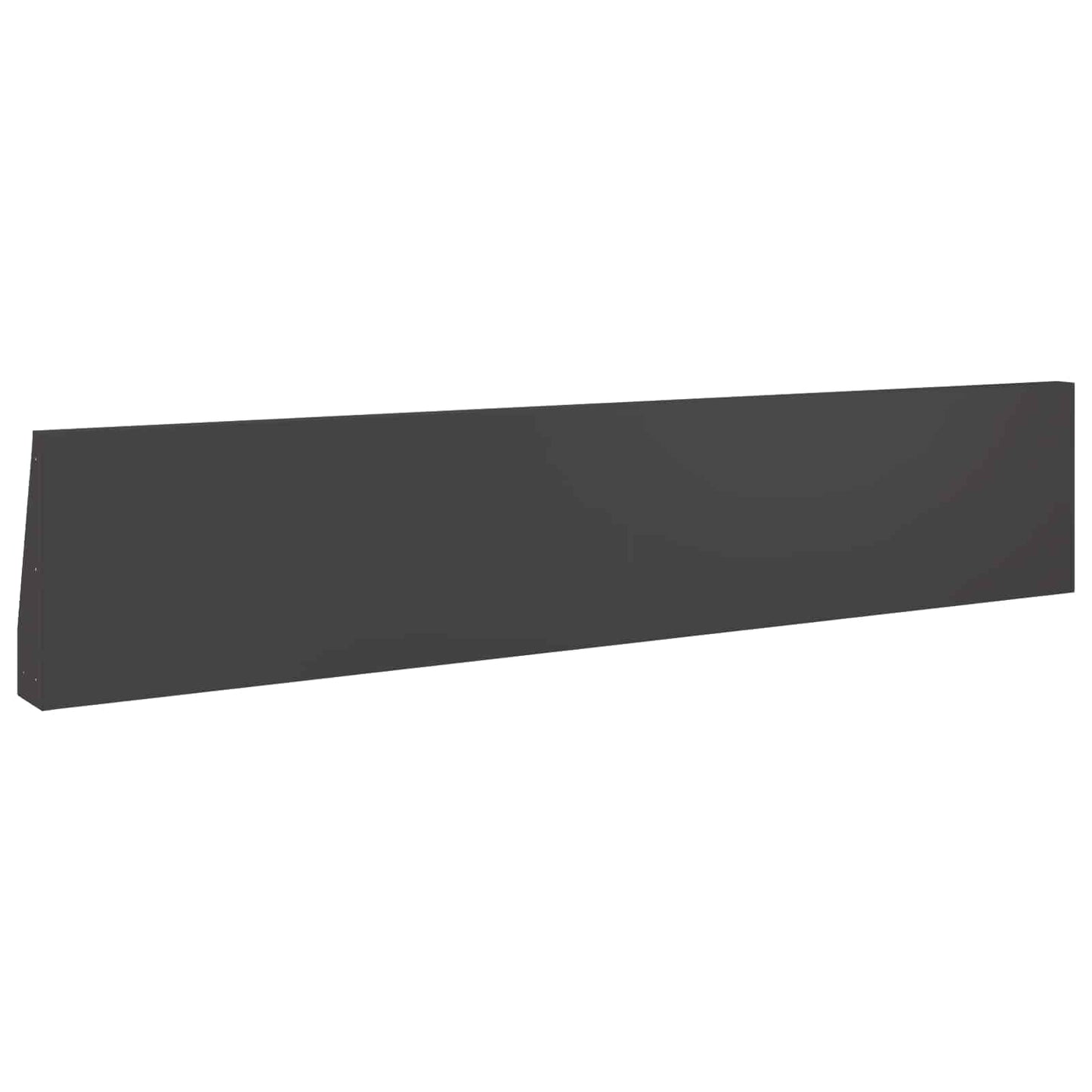 Retaining Wall 4 pcs 100 x 12 x 50 cm Steel Black