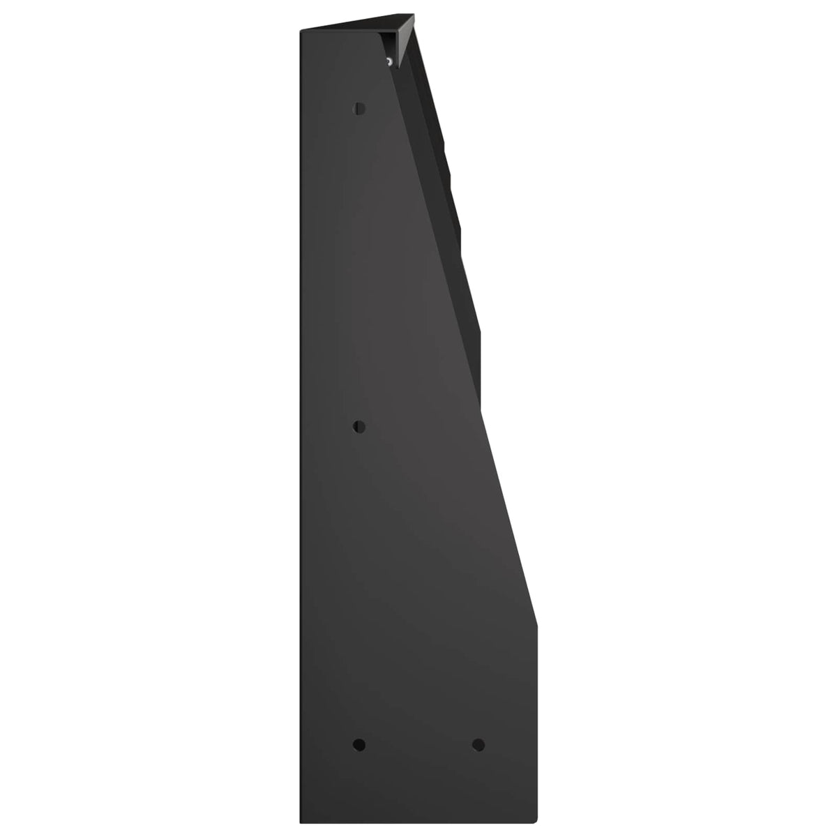 Retaining Wall 4 pcs 100 x 12 x 50 cm Steel Black