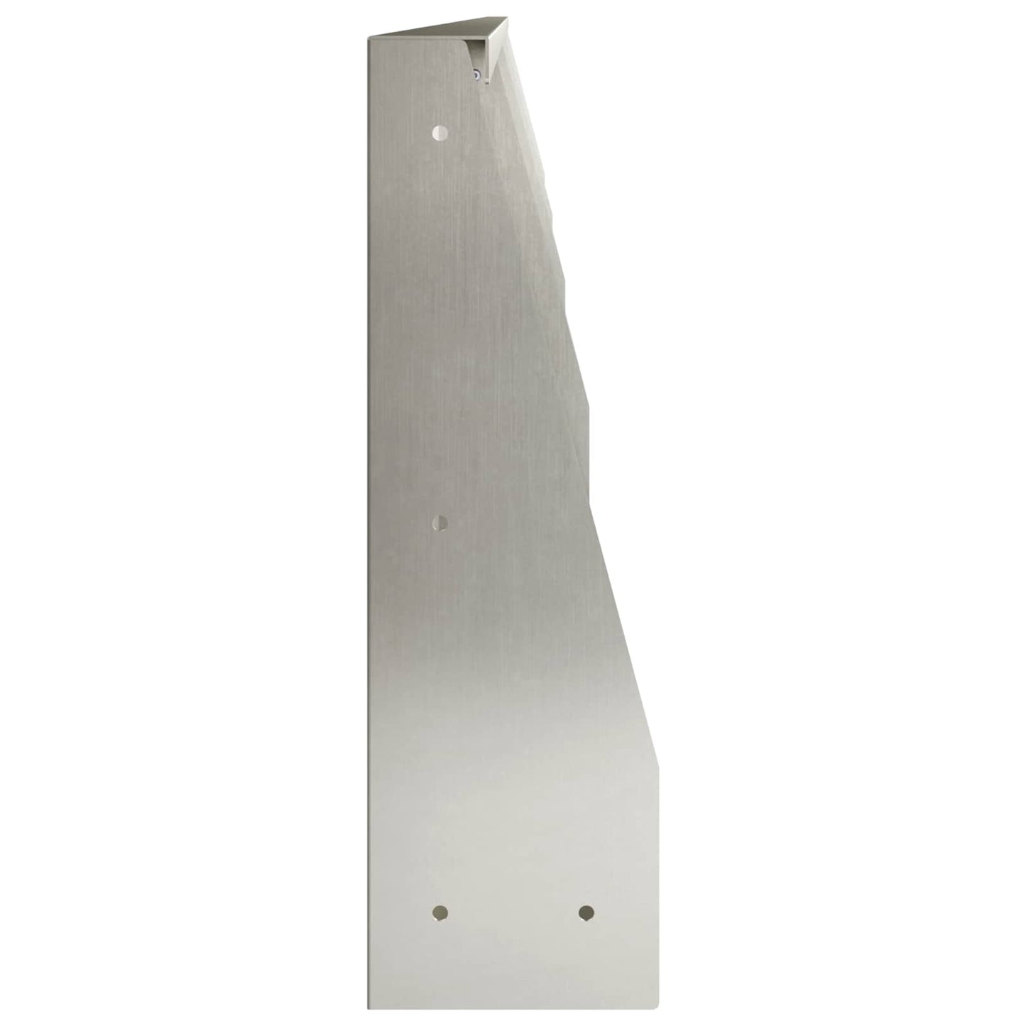Retaining Wall 4 pcs 100 x 12 x 50 cm Stainless Steel Silver