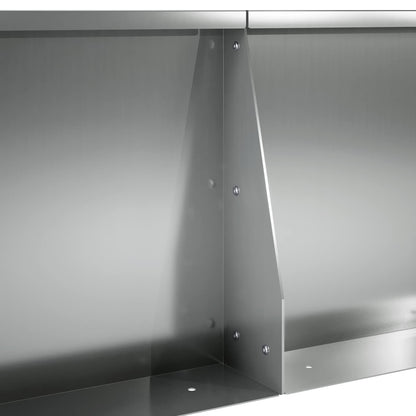 Retaining Wall 4 pcs 40 x 12 x 30 cm Galvanised Steel Silver