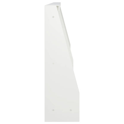 Retaining Wall 4 pcs 60 x 12 x 50 cm Steel White