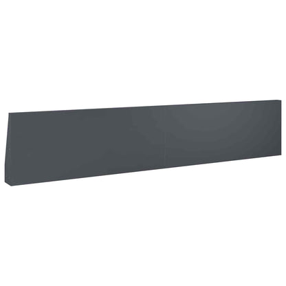 Retaining Wall 6 pcs 100 x 12 x 30 cm Steel Anthracite