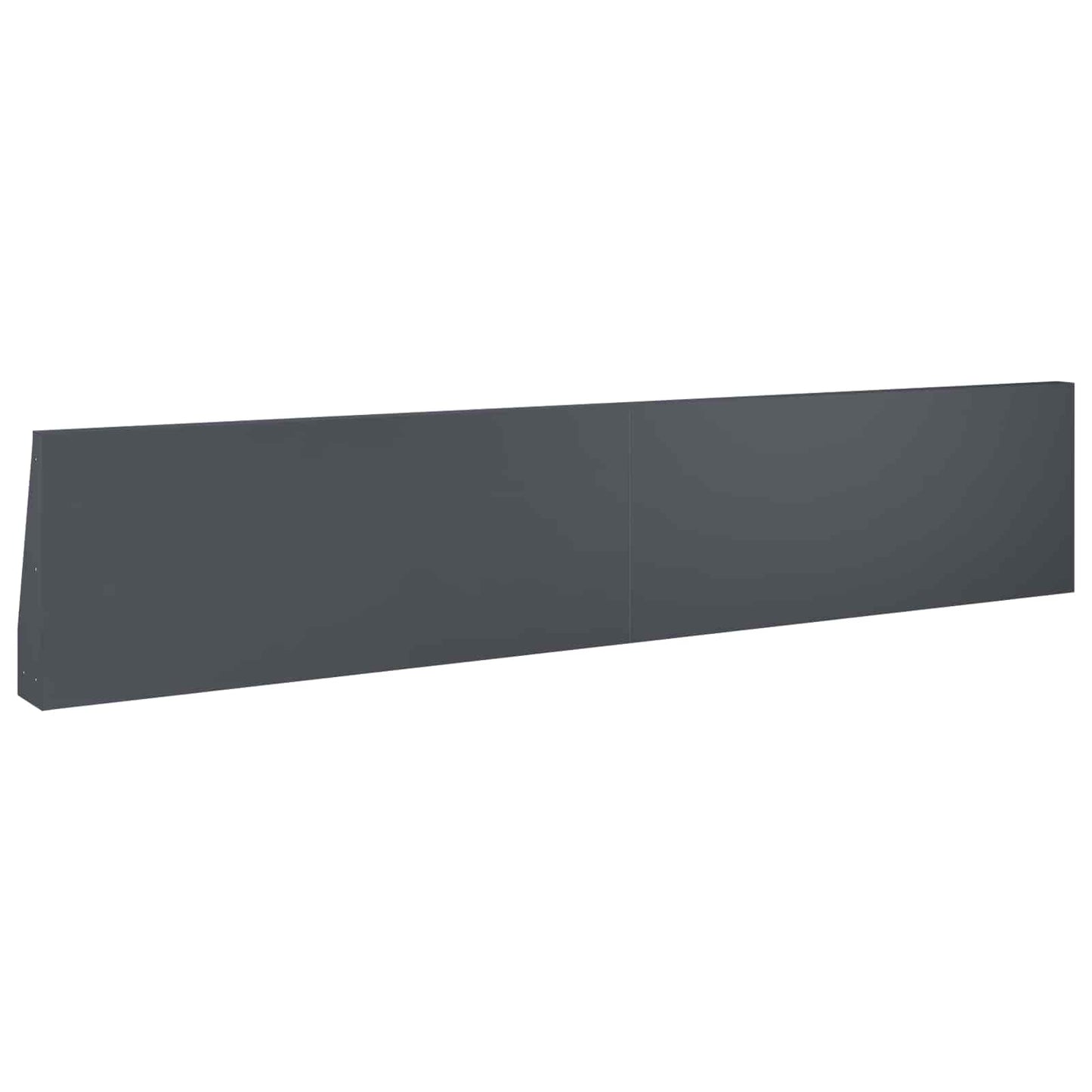 Retaining Wall 6 pcs 100 x 12 x 50 cm Steel Anthracite