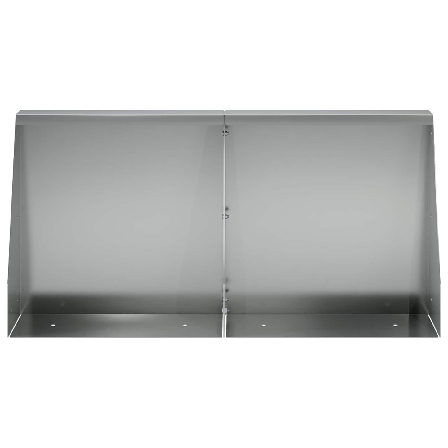 Retaining Wall 6 pcs 40 x 12 x 30 cm Galvanised Steel Silver