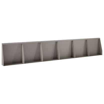 Retaining Wall 6 pcs 40 x 12 x 30 cm Weathering Steel Rusty