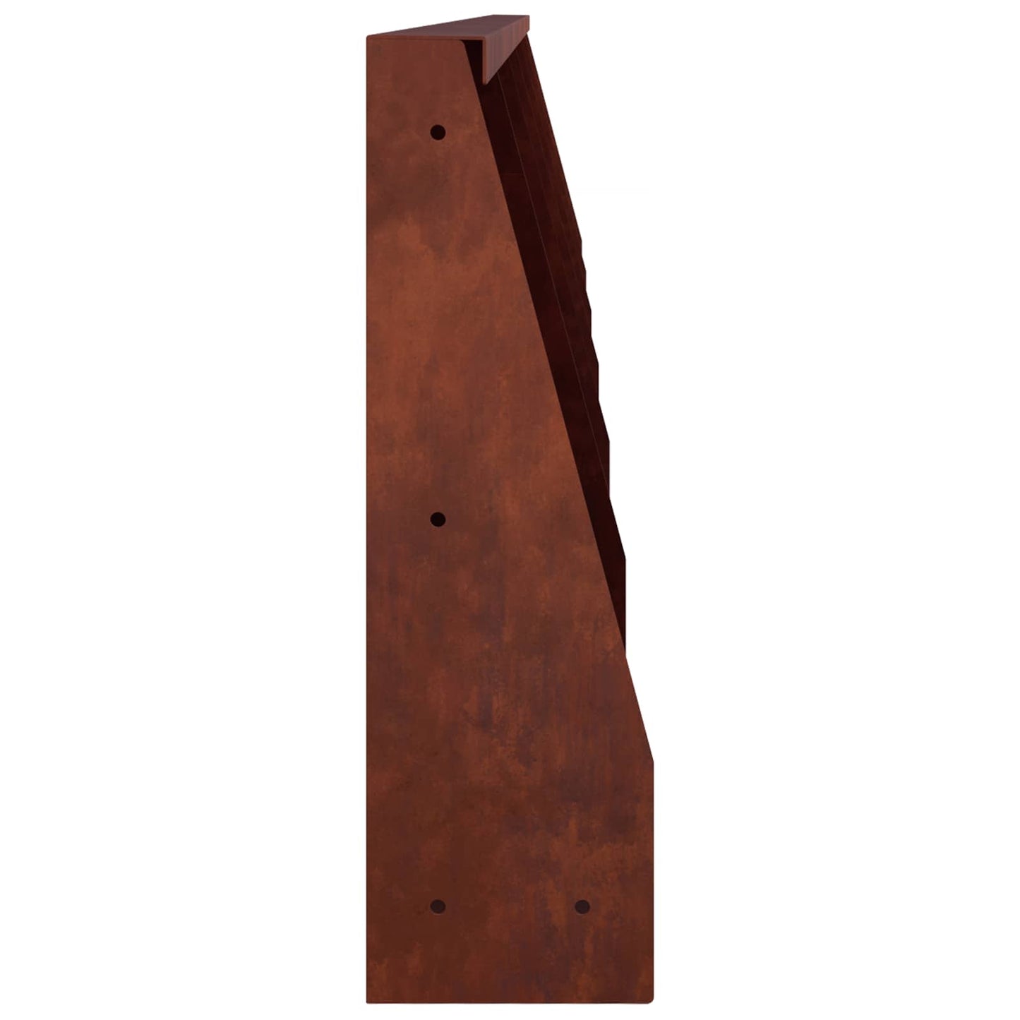 Retaining Wall 6 pcs 40 x 12 x 40 cm Weathering Steel Rusty
