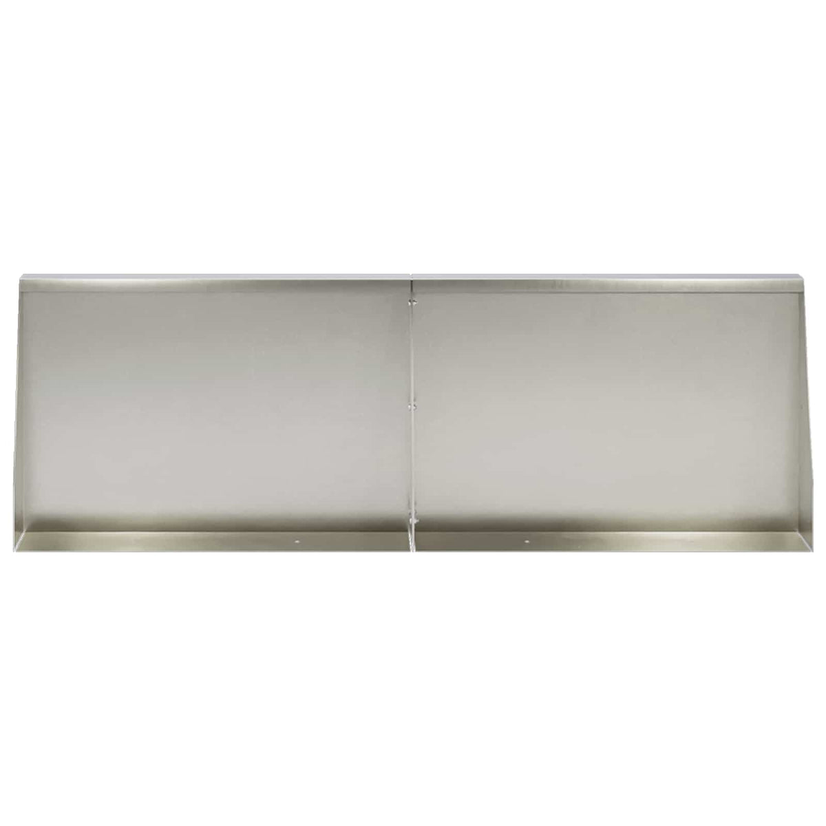 Retaining Wall 6 pcs 60 x 12 x 30 cm Stainless Steel Silver