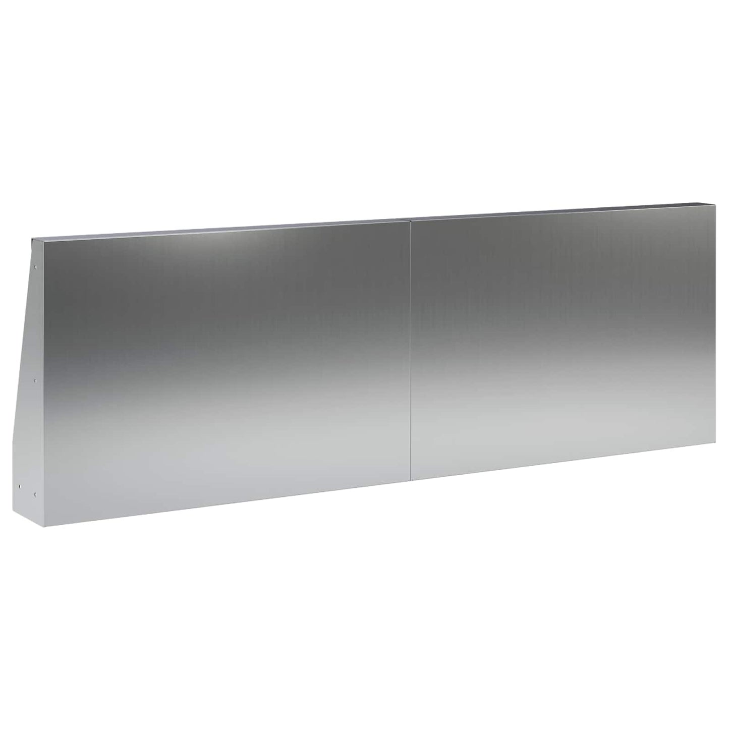 Retaining Wall 6 pcs 60 x 12 x 30 cm Galvanised Steel Silver